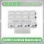 Fancy design zinc alloy square cabinet knobs and handles