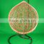 0503 outdoor garden patio good quality single seat rattan hanging swing chair YPS083