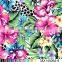 flower print spandex elastane material supplier