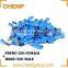 Newest 1.5-2.5mm2 (AWG16-14) Blue Insulated Male Disconnect MDD2-250