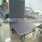 Black 1x2m Foldable mobile stage