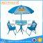 Lovely kids patio set with umbrella, table and chairs set, kids outdoor furniture