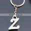 Custom Made Metal Keychain/high quality letter Stainless Steel keychain/trinket novelty key chain