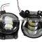 1 set Mini Led motorcycle headlight daytime License plate mini led fog light