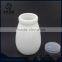 200ml White material pudding glass bottle milk bottles with plastic cap