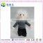 Einstein Stuffed soft plush doll toy with gray clothes