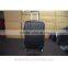 New PC zip frame trave trolley luggage case 2pcs set