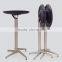 ABS plastic folding table with folding table legs for bar ( NH890 )