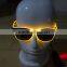 Pink EL wire sunglasses/EL light sunglasses/EL Flashing glasses