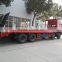 4 axles flatbed truck delivery truck