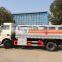 4*2 fuel tanker truck 5-6cbm mini oil fuel tanker truck dongfeng mini oil truck