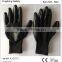 Red Polyester Black Nitrile Coated Work Gloves
