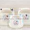 Lovely baby use commodity washing basin plastic cow modeling bath basin