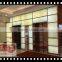 Mesh Image Decorative Acrylic Shower Doors