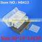 H0413 30*19*14CM Two Trays Plastic Box Fishing Box carp fishing rig box