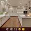 Simple Style White Polyurethane open Kitchen cabinet