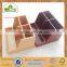 desk organizer wooden pen holder cosmetics holder