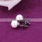 Silver jewelry magnetic Pearl Earring