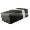 black color custom made empty cardboard folding shoe box