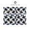 Luxury Hotel Grid Design Vitrified Floor Marble Medallion Tile