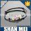 wholesale price simple design leather bracelet beads bangles