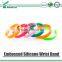 3 Layers Custom-made Silicone Rubber Wrist Bands