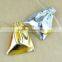 Laminated Metallic Pouch metallic drawstring gift bag