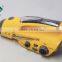 Solar Dynamo LED Flashlight Radio With USB Power