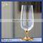 Glass Drinksware top drawer handmade lead free clear crystal Type and Stocked,Eco-Friendly Feature Glass beer mug for wedding
