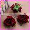 large silk rose head