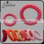 Discount Telephone Wire Ponytail Fabric Telephone Wire Hair Band Wrapped Cloth Design Ponytail Holder Elastic Phone FHHTA0007-6