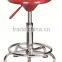 ABS Plastic Swivel Bar Stool with Footrest/Night Club Bar Stool HC-K116-1