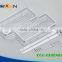 NINGBO Wall Mounted Bathroom Double shelf /SLIVER #1112K