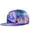 New fashion printed cool image customize cotton 5 panel snapback hats