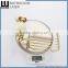 Multi-Purpose Brass And Stone Gold Finishing Bathroom Accessories Wall Mounted Soap Dish holder