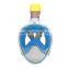 Dropshipping NEOpine Free Breath Snorkel Full Face Diving Mask With Gopro Amount CE