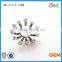 2015 New Fashion Design,Round Rhinestone Button,flower crystal rhinestone button