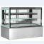 1.2m display marble cake refrigerator showcase