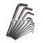 9-pc. Long Arm Ball Hex Key Wrench Set, Metric