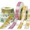 Blank self-adhesive paper sticker roll