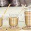2016 new products 80ml 150ml 350ml Espresso double wall borosilicate glass coffee cup without handle