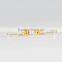 Surgical steel earrings gold stud transparent acrylic earrings