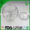 PET round empty transparent ball shape plastic bottles for drinking