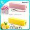 colorful universal perfume 2200 mah 2400 mah 2800 mah portable power bank charger for mobile phone