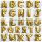 2015 Promotion colorful helium alphabet balloon, printed balloon, party balloon alphabet balloon