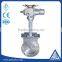 hot sale stainless steel electric driven knife gate valve