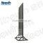 55 inch stand kiosk for advertising with double side digital touch screen