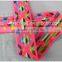 Chinese 2016 New Arrival colourful Elastic strap, 3.5cm polyester and spandex trim