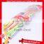 Multi-Colored Tasty Fruit Straw Powder Candy