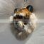 fox tail keychain synthetic fake fur
